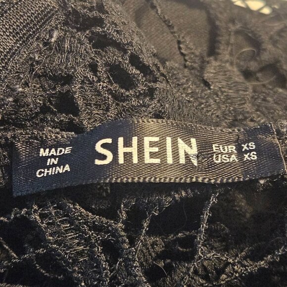 Tulle Midi Dress Women Black XS Romantic Whimsygoth DarkAcademia Witchy Fairy - Picture 4 of 11